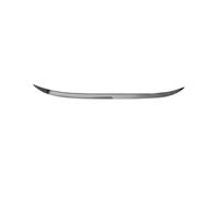 Spoilers Arrière Voiture Autocollant Universel pour Aileron Arrière De Voiture, Aileron De Toit, 121 Cm, Noir, Aspect Carbone, Matériau PP Souple Spoiler Wing(Glossy Black)