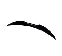 Spoilers Arrière Voiture pour BMW pour X6 E71 E72 X6M SUV Noir Brillant/Fibre De Carbone Couleur Voiture Coffre Arrière Aileron Aile Lèvre ABS Plastique Spoiler Wing(Glossy Black)