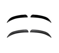 Spoilers Arrière Voiture pour Ford pour Focus MK4 4e St Line Hatchback 2019-2023 Becquet Toit Arrière Couvercle Coffre Lèvre Séparation Supérieure Spoiler Wing(Glossy Black)
