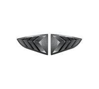 Spoilers Arrière Voiture pour Toyota GR86 pour Subaru BRZ 2022+ Autocollants De Fenêtre Triangulaires Spoiler Wing(Carbon Black)