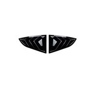 Spoilers Arrière Voiture pour Toyota GR86 pour Subaru BRZ 2022+ Autocollants De Fenêtre Triangulaires Spoiler Wing(Glossy Black)