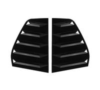 Spoilers arrière voiture Pour VW Pour GOLF 6 MK6 GTI GTD R 2009-2013 Persienne Fenêtre Garniture Ventilation Latérale 2 Pièces Garniture Couvercle Volet Fenêtre Arrière Voiture(Glossy Black-MK6)
