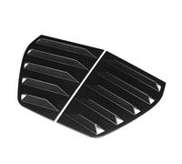 Spoilers arrière voiture Pour VW Pour GOLF 6 MK6 GTI GTD R 2009-2013 Persienne Fenêtre Garniture Ventilation Latérale 2 Pièces Garniture Couvercle Volet Fenêtre Arrière Voiture(Aspect carbone)