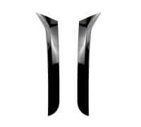 Spoilers Arrière Voiture pour VW Sharan 2011-2020 Diffuseur De Lunette Arrière Noir Brillant Becquet Latéral Autocollants