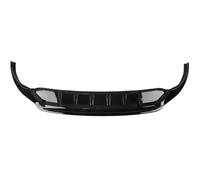 Spoilers Avant Automobiles Kit Automatique Plaque Protection Lame Séparation Inférieure Lèvre Becquet Avant Voiture pour pour Q8 2019-2023(Noir Brillant)