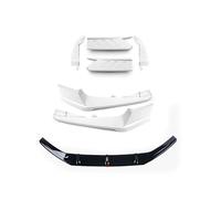 Spoilers Avant Automobiles pour Accord 10e 2018 - 2020 Becquet Pare-Choc Avant Voiture Lèvre Et Diffuseur Arrière Revêtement D'habillage Latéral Couvercle Canard(Blanc)