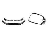 Spoilers Avant Automobiles pour Accord 18-20 10ème Lèvre Pare-Choc Avant + Couvercle d'angle Séparation Latérale + Garniture Cadre Front Phare Antibrouillard(Argent)