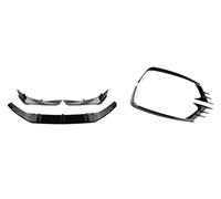 Spoilers Avant Automobiles pour Accord 2018 - 20 10e Lèvre Pare-Choc Avant + Couvercle d'angle Séparation Latérale + Garniture Cadre Phare Antibrouillard(Argent)