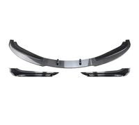 Spoilers Avant Automobiles pour BMW Série 3 E90 E91 LCI 320i 09-12 Voiture Avant Pare-Chocs Lèvre Séparateur Diffuseur Corps Kits Spoiler Pare-Chocs Garde Protecteur(Look de Carbone)