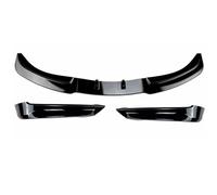 Spoilers Avant Automobiles pour BMW Série 3 E90 E91 LCI Lifting Voiture Pare-Chocs Avant Lèvre Corps Kit Spoiler Séparateur Pare-Chocs Canard Séparateur 2005-2008(Gloss BlackA B)