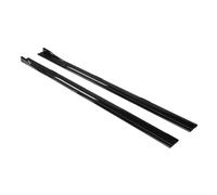 Spoilers Avant Voiture pour IS200T IS250 IS350 ISF GS350 GS450H NX200T NX300H RCF ES300h ES330 ES350 CT LC LS LX Rallonges De Jupe Latérale De Voiture Spoilers(Noir Brillant)