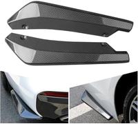 Spoilers d'angle enveloppants pour Mercedes Benz W117 C117 CLA 200 CLA 220 CLA 250 CLA 45,Pare-Chocs arrière lèvre enveloppe Angle diffuseur séparateur Canard,Voiture,B/Carbon Fiber