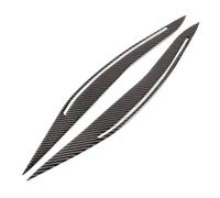 Spoilers de paupières de phares de Voiture (2 pièces) en Fibre de Carbone pour BMW Série 5 F10 (2014-2017)