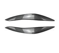 Spoilers de phares de Voiture (2 pièces) en ABS, Style Sourcils maléfiques, pour BMW Série 5 F10 F11 (518d, 520d, 523i, 530i, 530d, 550i, M5) 2009-2017 - Autocollants 3D