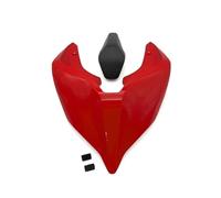 Spoilers et ailerons pour Moto pour Ducati Panigale V2 V4 V4S V4R 2018-2020 2022 2023 2024 - Capot De Selle Passager Noir/Rouge(Red-1 Set)