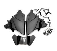 Spoilers et ailerons pour Moto pour Tracer 9/GT pour FZ-09 pour MT09 SP 2021-2023 2024 Couvercle De Protection De Carénage De Becquet De Moteur Inférieur Aileron aérodynamique(Noir Mat)