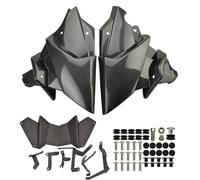 Spoilers et ailerons pour Moto Protection De Ventre Moto Châssis Moteur Inférieur Plaque Becquet pour Tracer 9 GT 2021-2023 Ailette Fixe Aileron(Look de Fibre de Carbone)