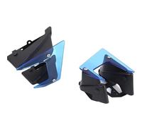 Spoilers Latérale Compatible Avec Yamaha Pour MT-09 Pour MT09-SP Spoiler Latéral Moto Latéral Aérodynamique Aileron Déflecteur D'appui Kit D'accessoires(Blue)