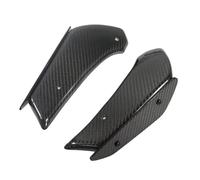 Spoilers Latérale Pour Ninja Pour H2 Pour H2R Spoiler Latéral Aérodynamiques Pour Aileron Arrière Déflecteur D'air Fixe Kit Pièces Décoratives Modification(Black1)