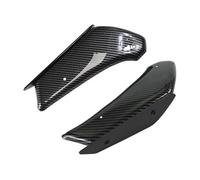 Spoilers Latérale Pour Ninja Pour H2 Pour H2R Spoiler Latéral Aérodynamiques Pour Aileron Arrière Déflecteur D'air Fixe Kit Pièces Décoratives Modification(Black2)