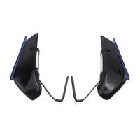 Spoilers latéraux Becquets Latéraux Sport Downforce Moto Protection Aérodynamique pour Carénage D'aile pour pour Ninja 650 2020 2021 2022-2024(Type B)