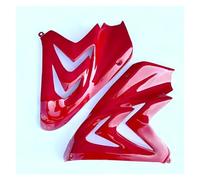 Spoilers Moto pour CBR650R pour CBR 650R 2019 2020 2021 2022 2023 Panneau Couverture Latérale Carrosserie Cadre Carénage Capot Cadre De Spoilers Aileron Moto(Rouge)