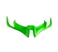 Spoilers Moto pour La Plupart des Modifications De Moto, Ailerons De Carénage Avant De Moto, Garniture De Couvercle D'aile Aileron Moto(Green)