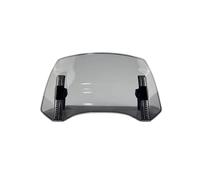 Spoilers Moto pour pour RSV1000R pour RSV 1000R Extension Pare-Brise Moto Déflecteur Spoiler Réglable Aileron Moto(Style A-Smoke)