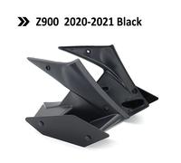 Spoilers Nus De Force De Descente Latérale De Moto,Partenaires D'aile,Aile De Carénage Pour Kawasaki Z 900,Z900,2020,2021,Nouvelles Pièces - Type 20-21 Black