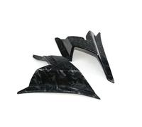 Spoilers pour ADV160 pour ADV 160 2 Pièces Accessoires Moto Ailerons Avant Aile Pare-Brise Carénage Couverture Aérodynamique Protection Aileron(Gray)