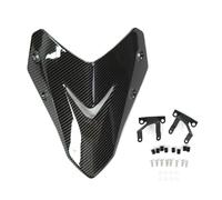 Spoilers pour CB1000 pour Hornet 2025 pour CB1000 pour Hornet SP 2025 Accessoires De Moto Sport Aérodynamique Pare-Brise Déflecteur Carénage Spoiler Aileron(Carbon Fiber Pattern)