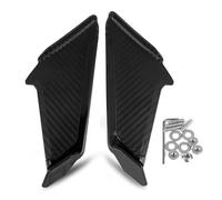 Spoilers pour CBR600 pour CBR650R pour CBR1000 pour CBR300R pour CBR650F Carénage Avant Ailettes Aérodynamiques Becquets Latéraux Aile Dynamique Décorative Aileron(Le Noir)