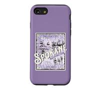 Spokane Vintage Washington The Lilac City Carrousel Cascade Coque pour iPhone SE (2020) / 7/8