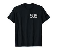 Spokane Washington 509 Code régional Résident Local Patriot États-Unis T-Shirt