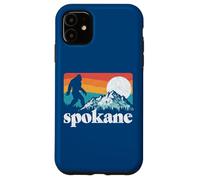Spokane Washington Bigfoot Mountains Coque pour iPhone 11