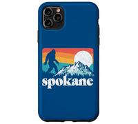Spokane Washington Bigfoot Mountains Coque pour iPhone 11 Pro Max