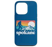 Spokane Washington Bigfoot Mountains Coque pour iPhone 13 Pro