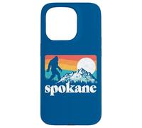 Spokane Washington Bigfoot Mountains Coque pour iPhone 15 Pro