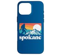 Spokane Washington Bigfoot Mountains Coque pour iPhone 16 Pro Max