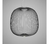 Foscarini Spokes 2 Sospensione LED graphite - piccola - commutable Ce luminaire comporte des modules à LED prémontés de classes énergétiques A A++, A+, A