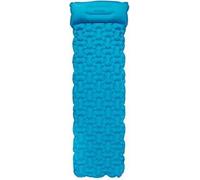 Spokey AIR BED PILLOW BIG Matelas gonflable avec coussin, 213 x 62 x 6 cm, valeur R 2,5, bleu