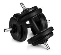 SPOKEY Burden Set Haltères 3 en 1 : 1 barre, 2 pinces et charges de 7,5 kg à 20 kg, entraînement et renforcement musculaire pour débutants et confirmés, kit parfait pour l'entraînement à la maison