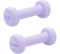 Spokey Shape lot d’haltères en vinyle 2x0.5 kg