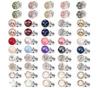 SPOKKI Lot de 50 broches de chemise pour femme - Épingles à nourrice invisibles - Boutons invisibles - Empêche l'exposition aux accidents de boutons - Pour femmes et filles - Vêtements - Cardigans -