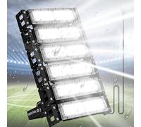 Spolehli Projecteur de stade LED 300W 39000lm 6500K Stadium Flood Light IP66 étanche AC100-265V pour stade, aire de jeux, quai, place, éclairage de zone extérieure