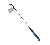 Spolverino per Polvere*1,Dispenser da Esterno Con Asta Telescopica - Applicatore Push-Pull per Terra di Diatomee Con Serbatoio Trasparente,per Giardino Patio Serra Frutteto Agricoltura