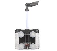 Sponge Aquarium Filter, Double Sponge Fish Tank Filter, Quiet Poop Cleaning Tool Aquarium Filter for Fish Tank Oxygen Increasing and Cycle