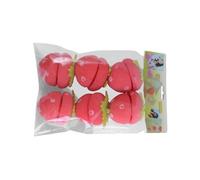 Sponge Curlers pour les cheveux, Coil Curler Sponge - Pas de chauffage de cheveux de nuit | Ensemble de 6 outils de curling de sommeil doux, curler à éponge portable pour les filles