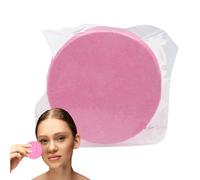 Sponge du visage comprimé de coton en pâte de bois - Débrancher de maquillage, coussinets de nettoyage pour le spa, traitement facial, tampons pour le visage cosmétiques approuvés par l'esthéticienne
