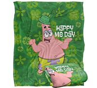 Spongebob Happy Me Day Plaid Ultra Doux au Toucher Soyeux - 152 x 127 cm